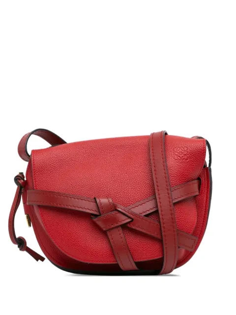 Loewe Pre-Owned 2010-2024 Small Leather Gate crossbody bag