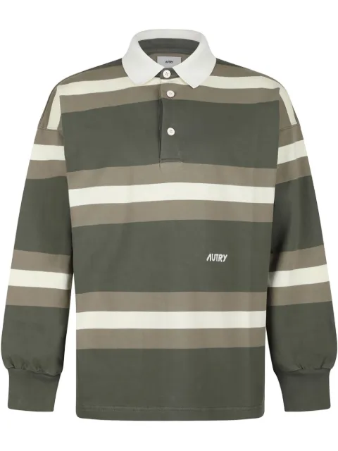 Autry striped polo shirt