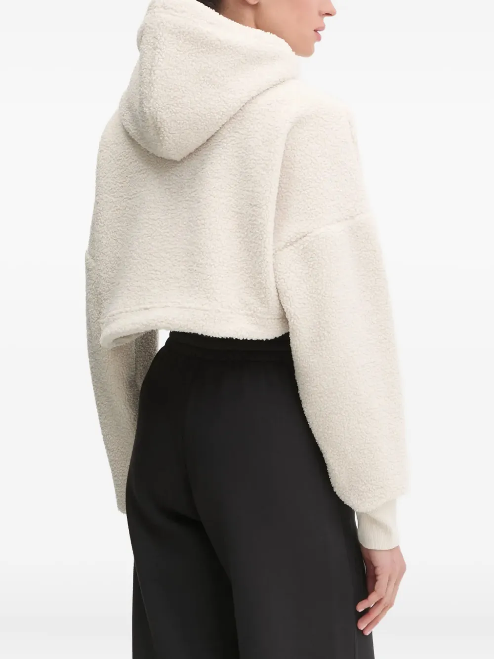 Adidas Originals X Moon Boot Fleece Hoodie In Neutral