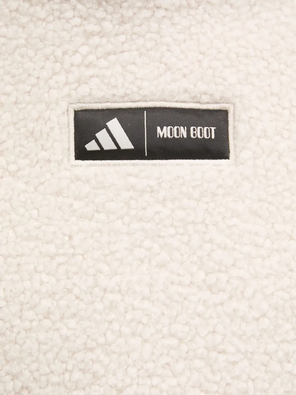 Adidas Originals X Moon Boot Fleece Hoodie In Neutral