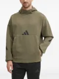 adidas kangaroo-pocket hoodie - Green