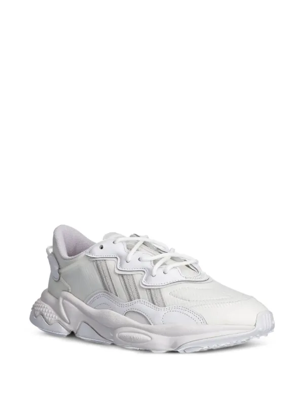 Adidas Ozweego lace-up 3-stripes Sneakers White FARFETCH ZA