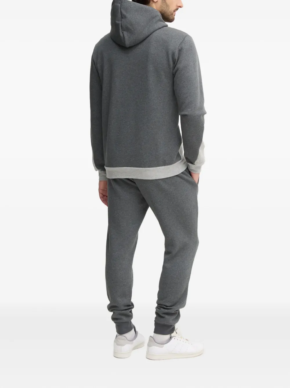 adidas Trainingspak met colourblocking en capuchon DGREYH DARCK GREY