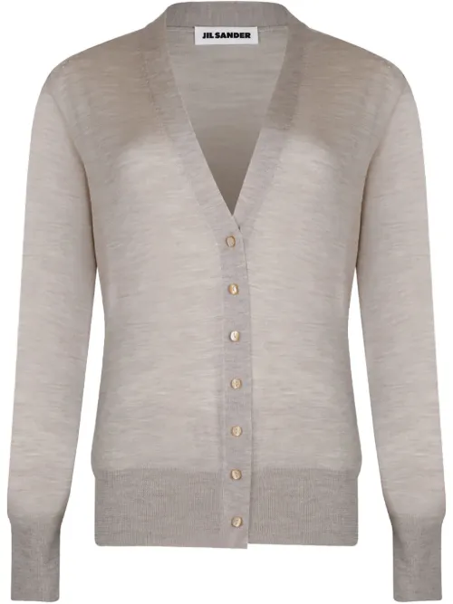 Cardigan à boutonnière - Jil Sander - Modalova