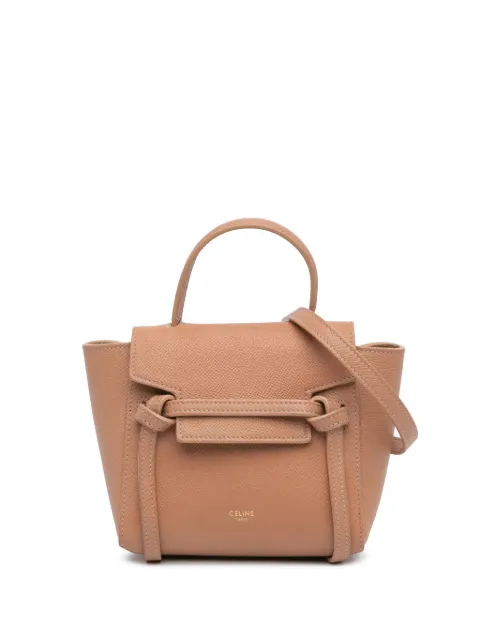 Céline Pre-Owned 2020 Pico Grained Calfskin Belt Bag satchel