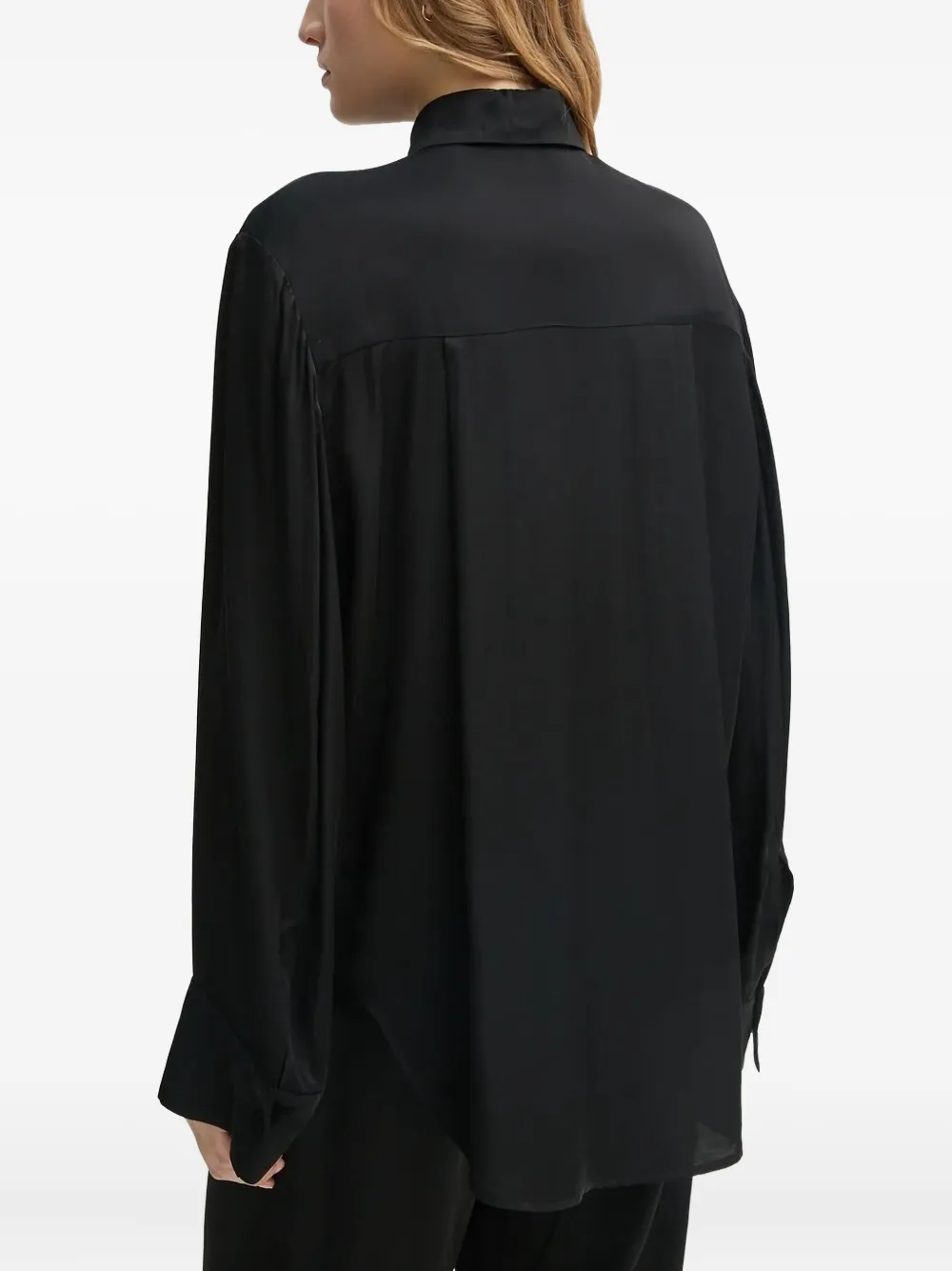 AERON Blouse met lange mouwen Zwart