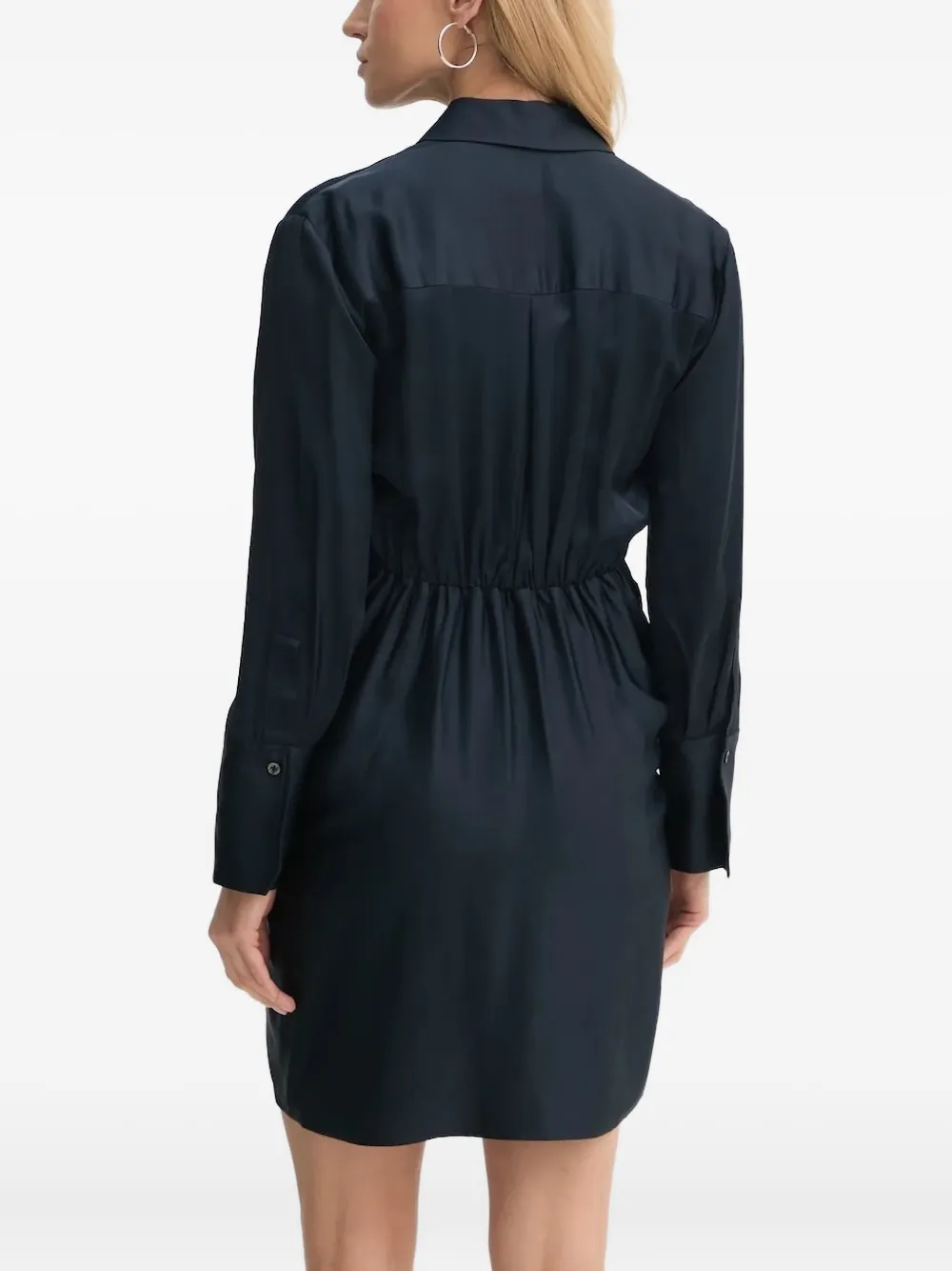A.L.C. Blousejurk met ceintuur - Blauw