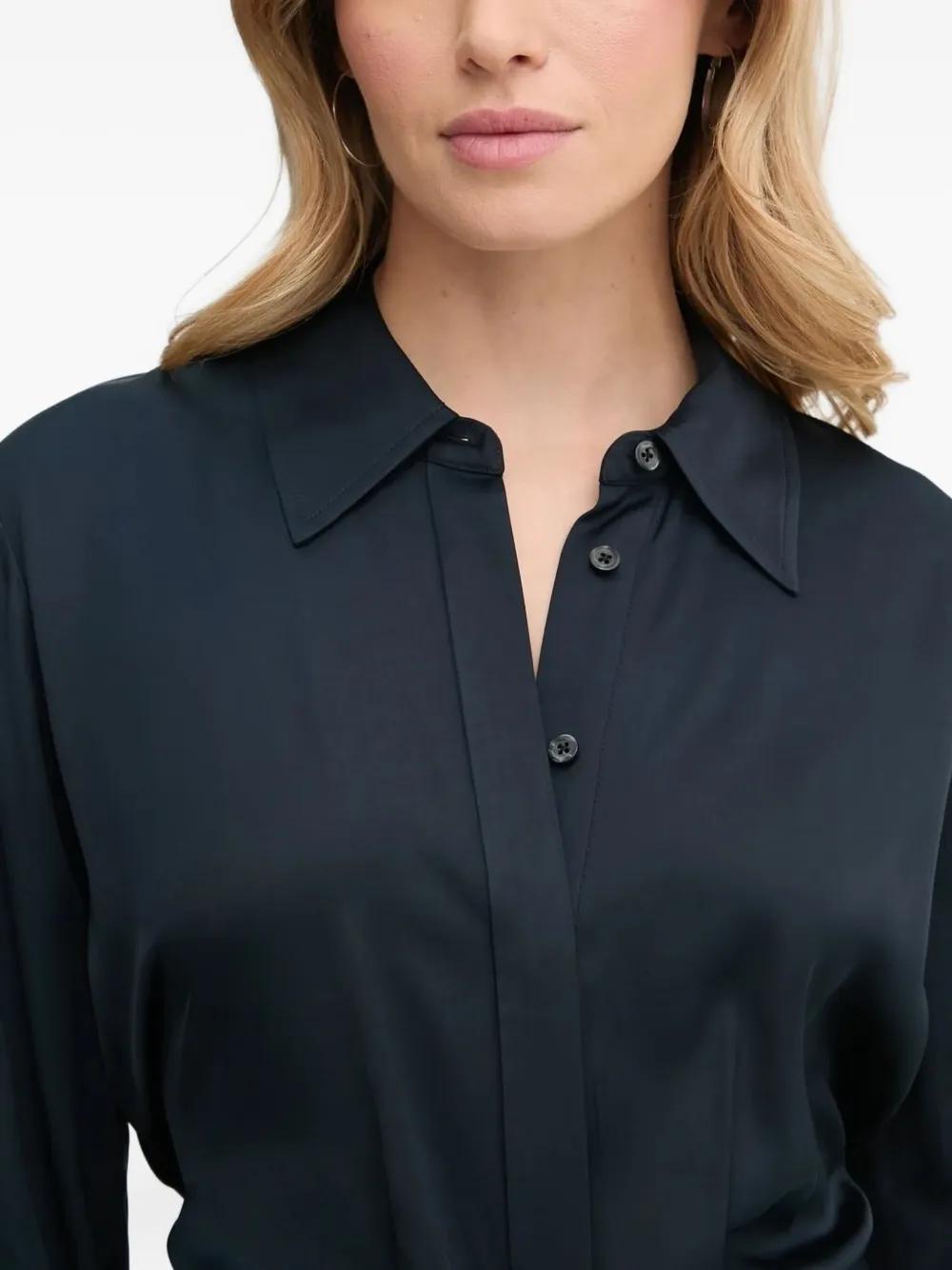 A.L.C. Blousejurk met ceintuur Blauw