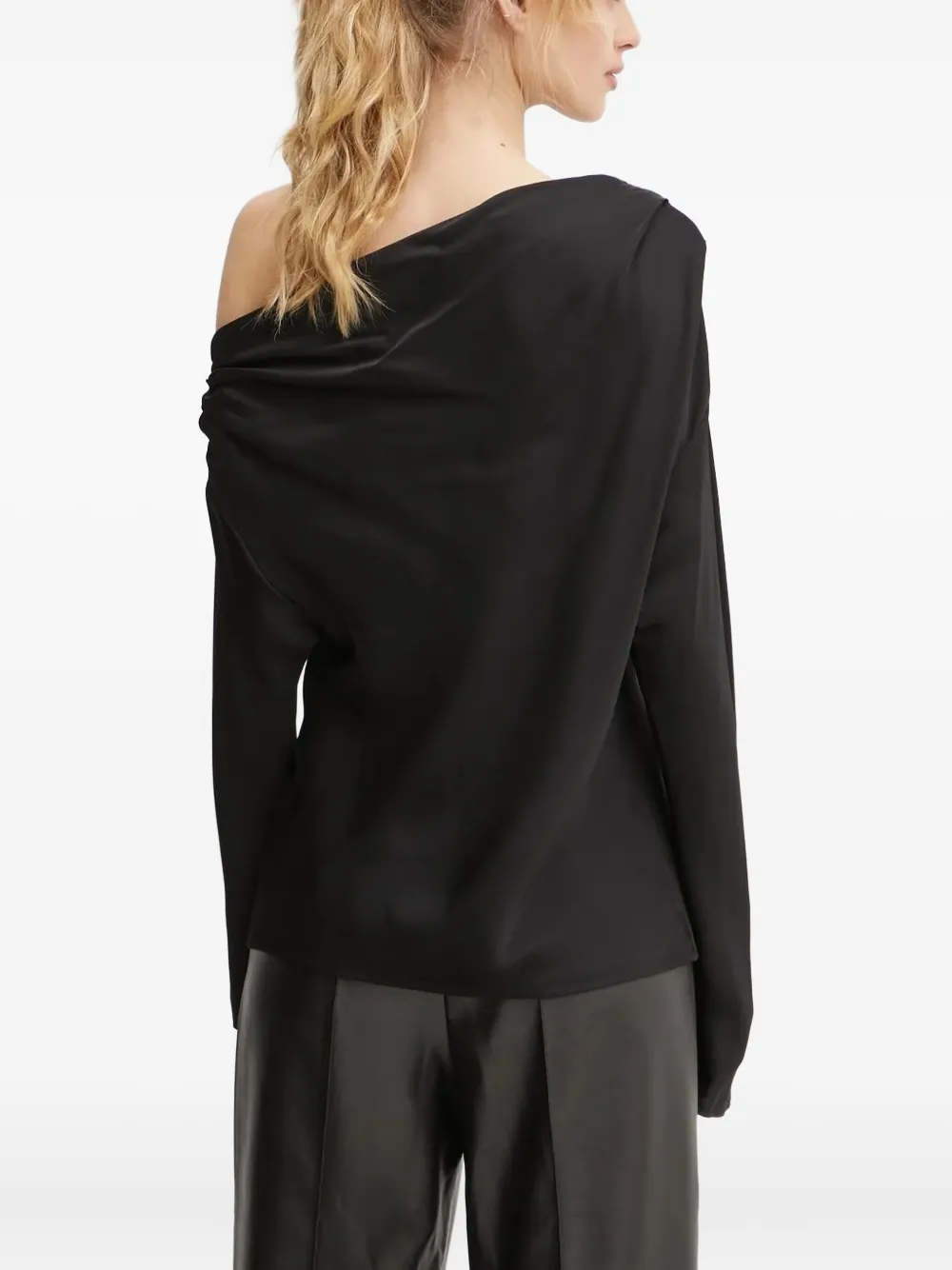 A.L.C. Asymmetrische top - Zwart