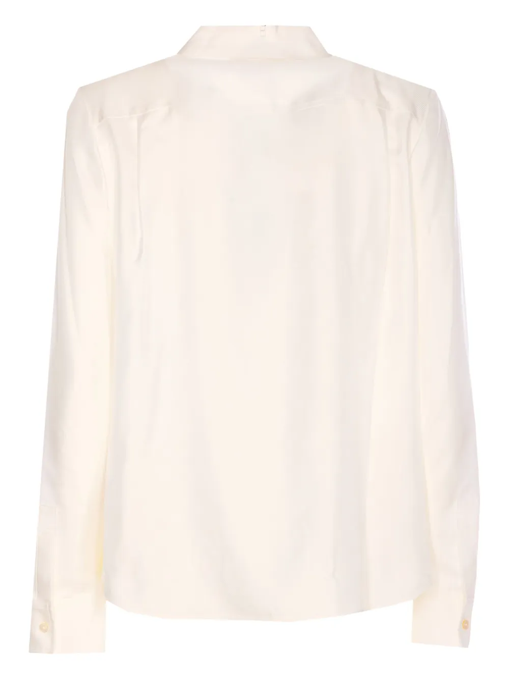 Tory Burch Lucky Duck silk shirt - Wit