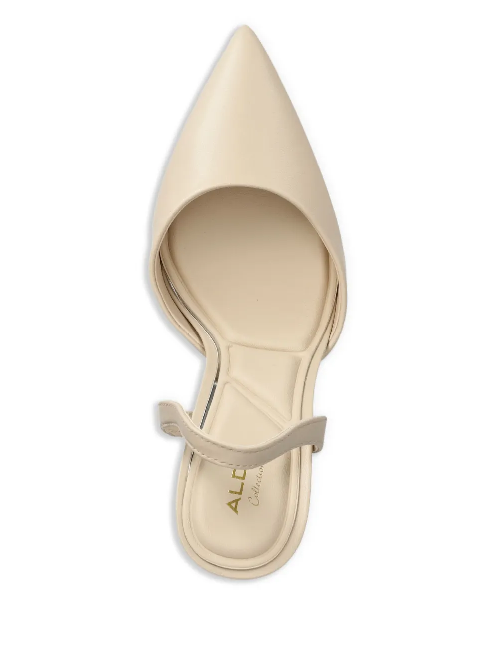Aldo 110mm Shimmy pumps Neutrals