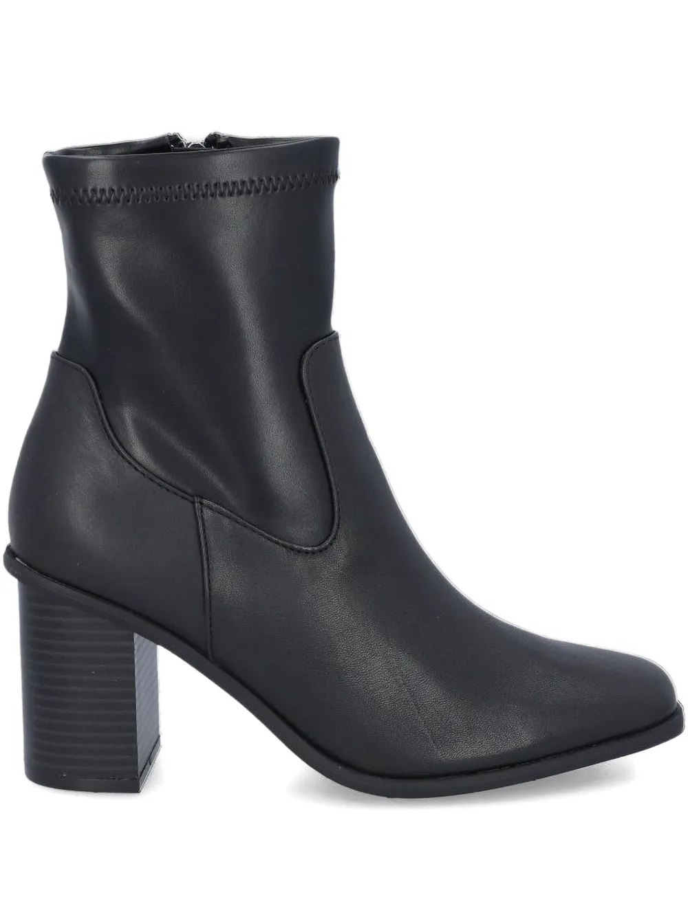 Aldo 76mm leather ankle boots Black