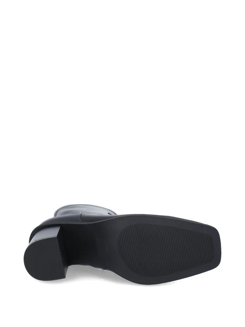 Aldo 76mm leather ankle boots Black
