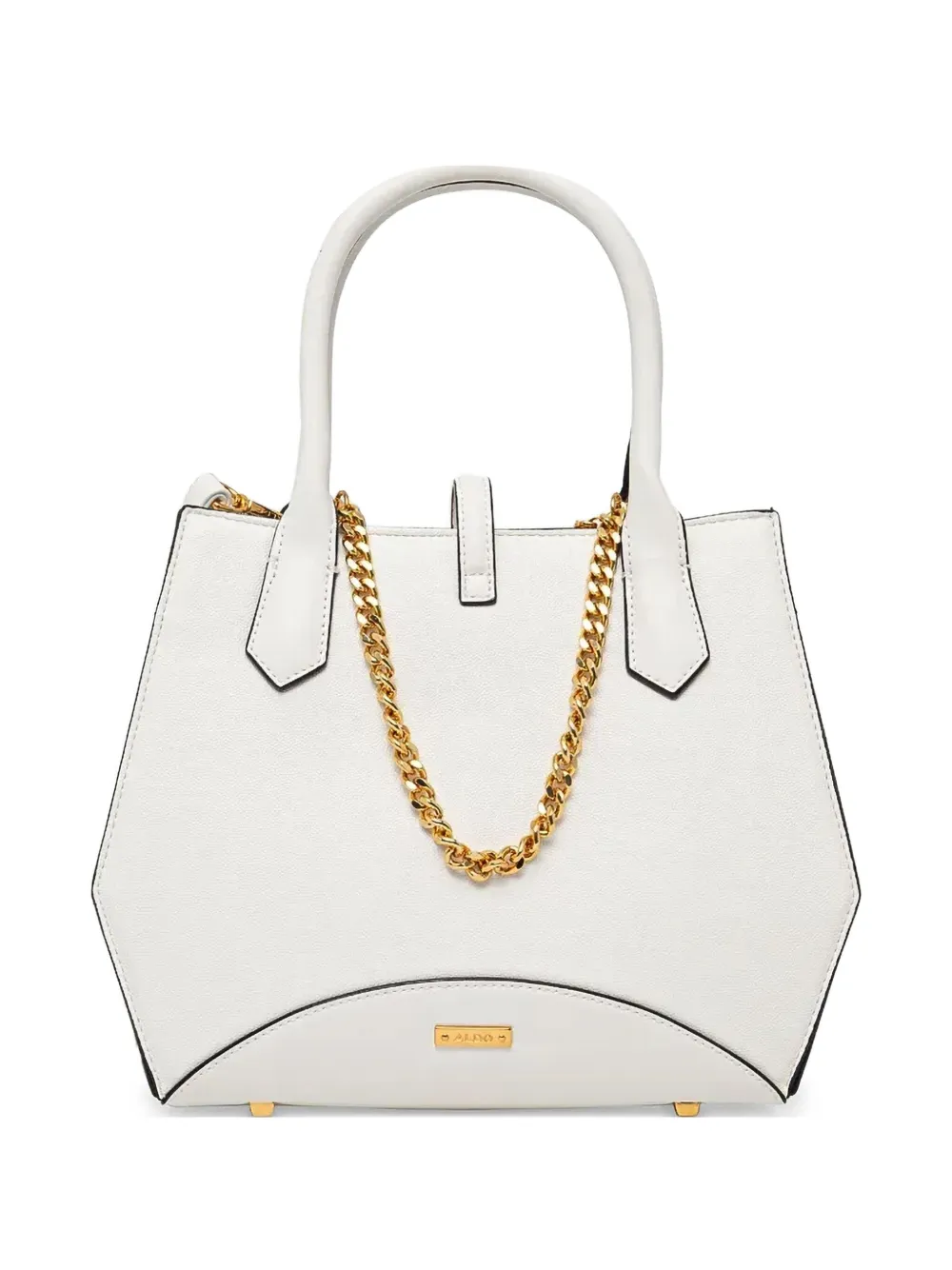 logo-plaque tote bag