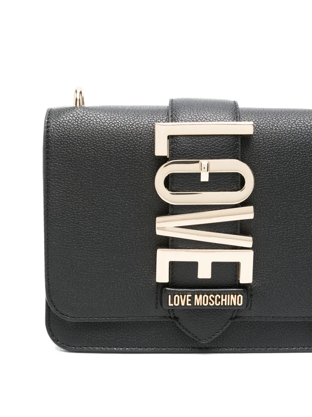 Love Moschino Borsa a tracolla con placca logo | Borse | Image 4