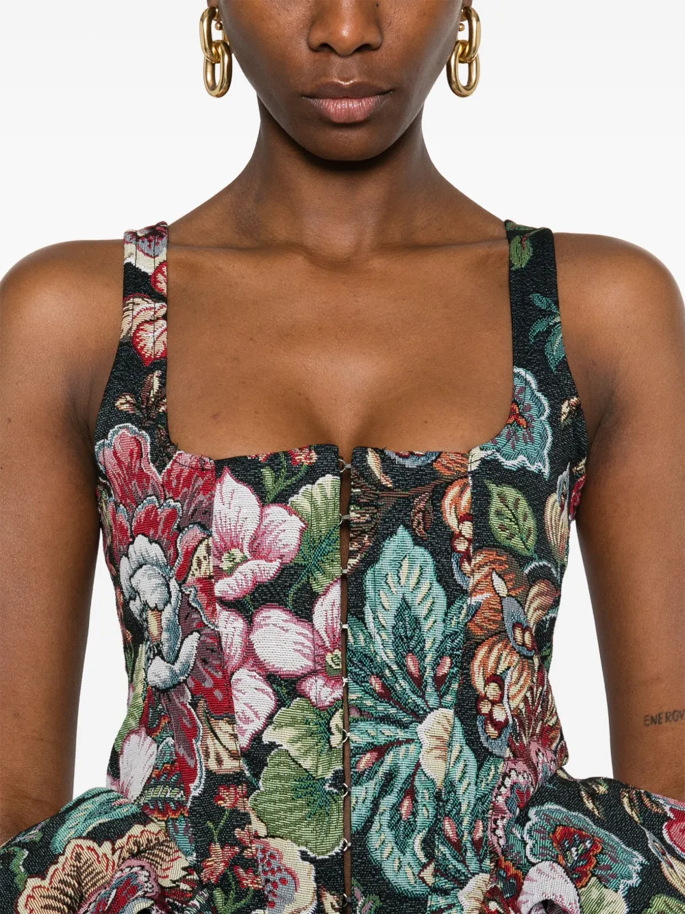 Marques' Almeida Corset Top In Black