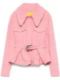 Marques'Almeida belted jacket - Pink