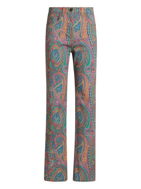 ETRO paisley-print jeans