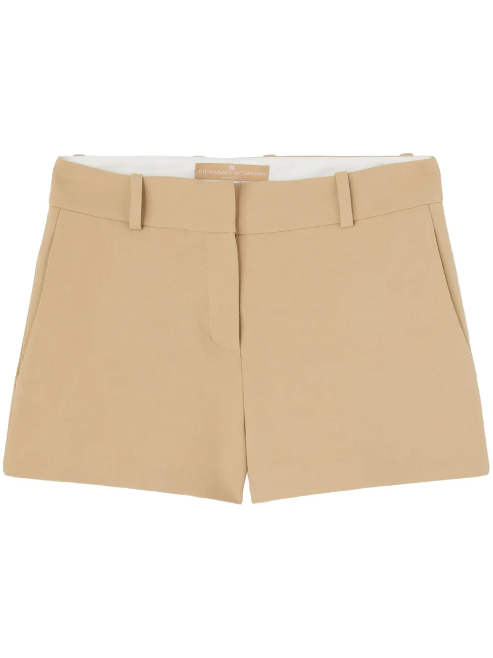 Ermanno Scervino Crêpe shorts Beige