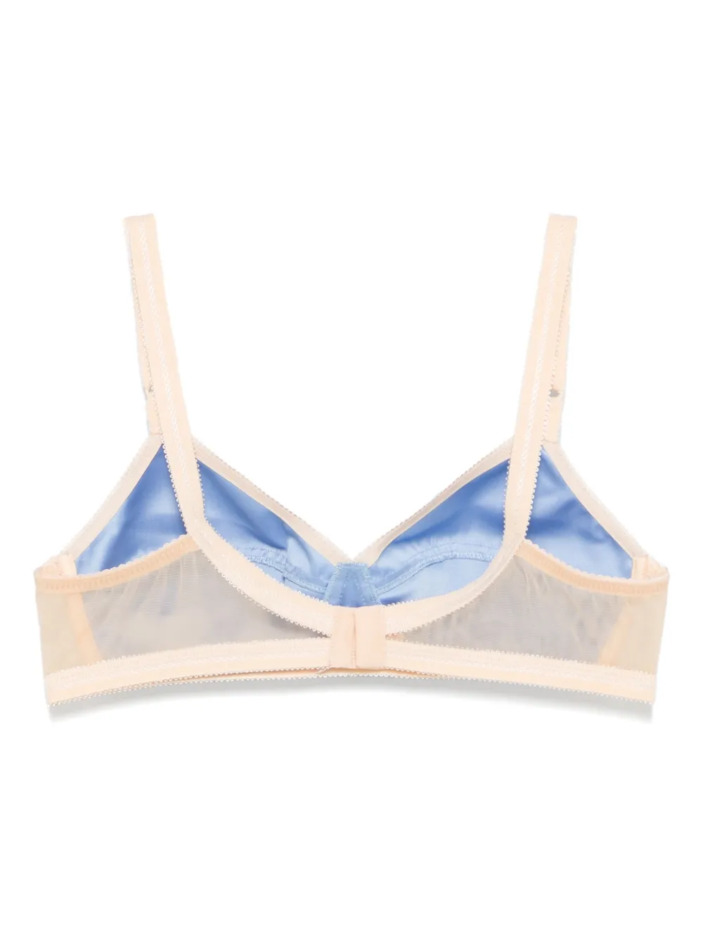 Nº21 Satijnen bh - Blauw