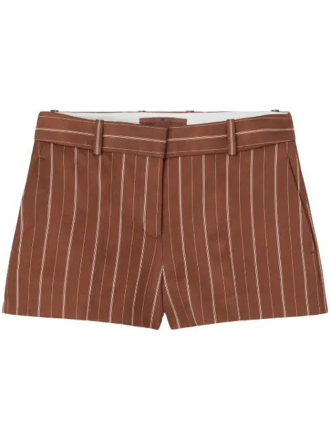 Ermanno Scervino shorts con estampado de rayas diplomáticas