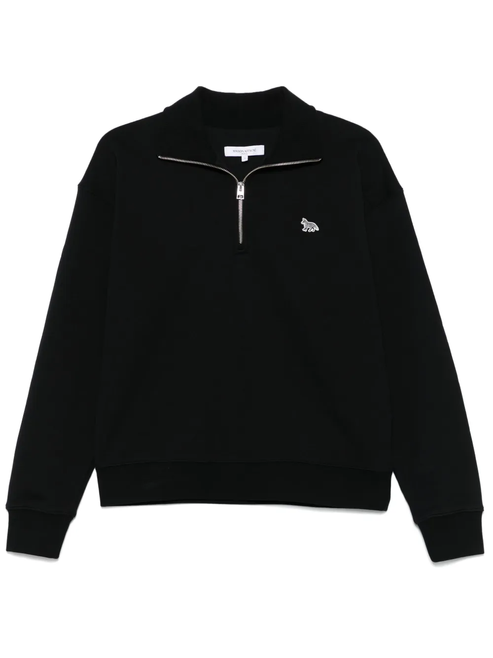 MAISON KITSUNÉ BABY FOX-PATCH SWEATSHIRT