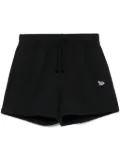 Maison Kitsuné Baby Fox-patch shorts - Black
