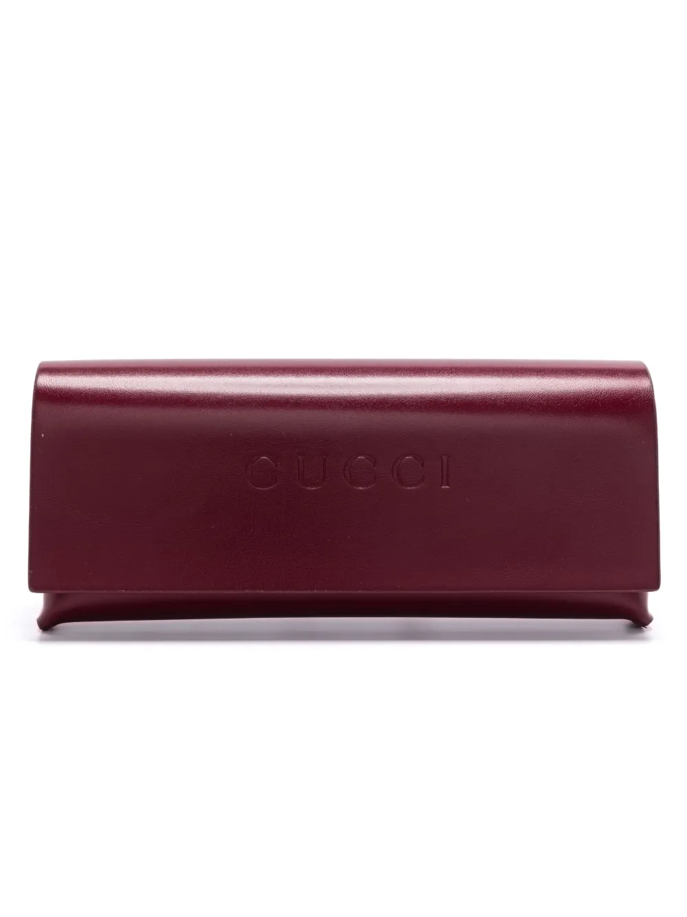 Gucci Eyewear Zonnebril met cat-eye montuur Zwart