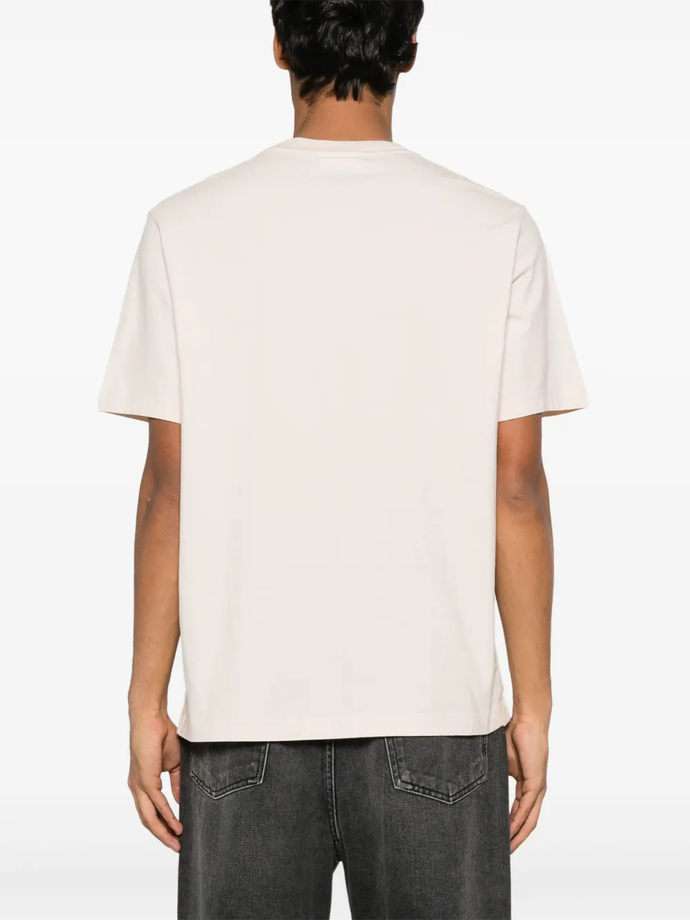 Maison Kitsuné Speedy Fox Patch T-shirt Beige