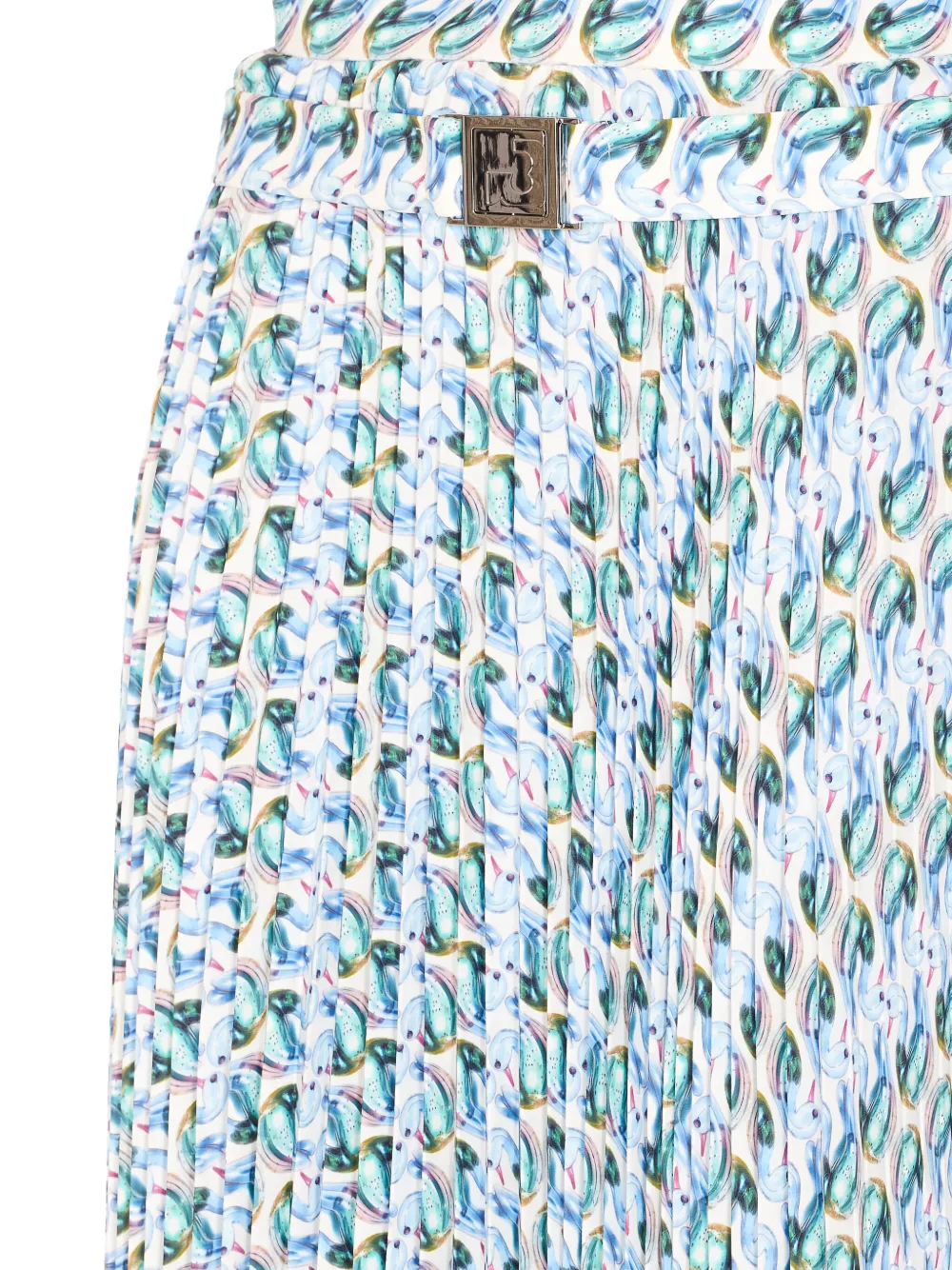 TORY BURCH ABSTRACT-PRINT MAXI SKIRT