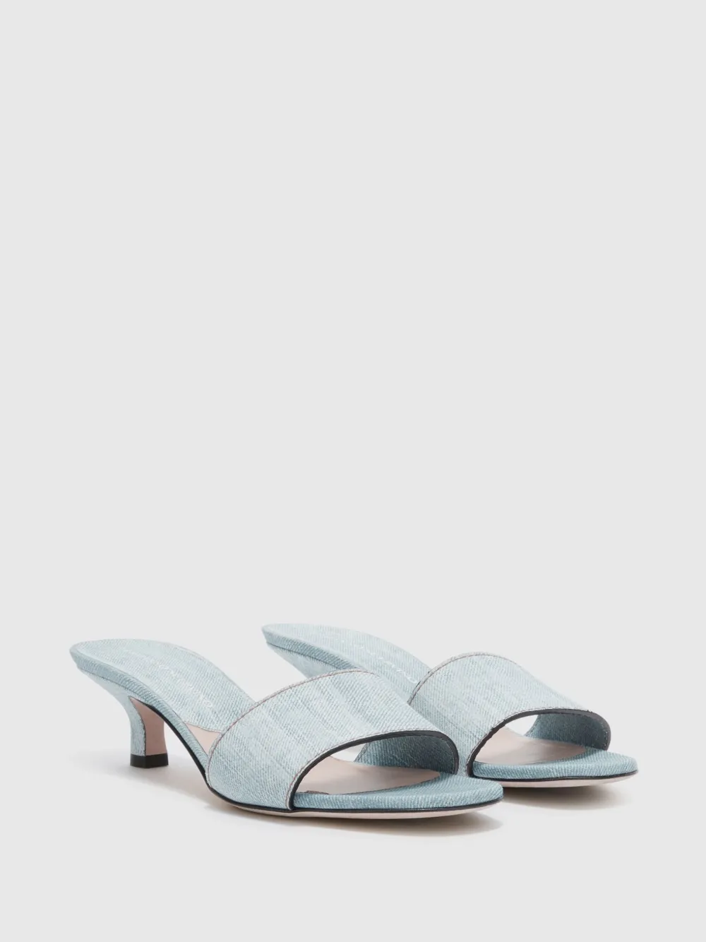 Ermanno Scervino 40mm Emy mules - Blauw