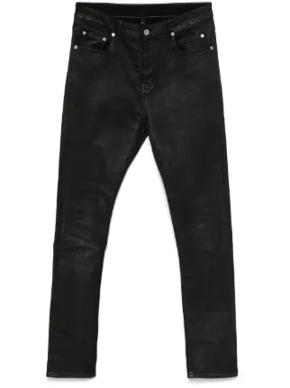 Rick Owens DRKSHDW Detroit Cut Jeans | Brown | FARFETCH
