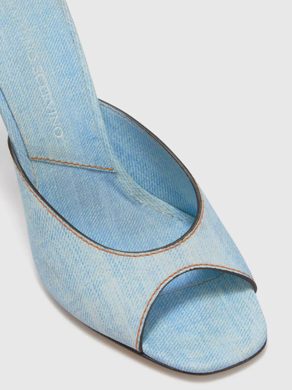 Ermanno Scervino 110mm Emy Mules In Blue