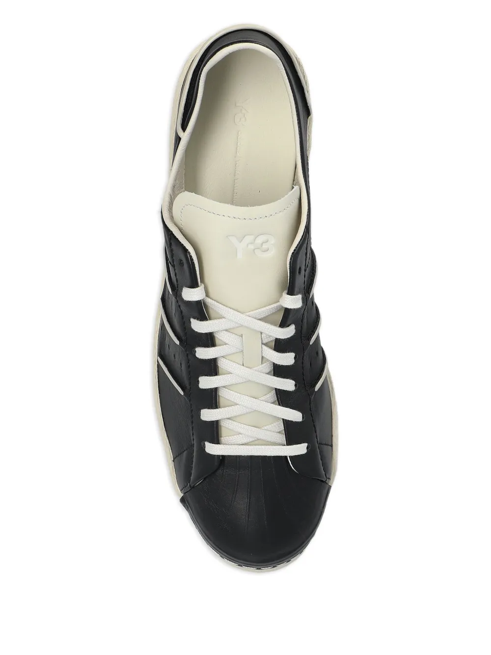 Y-3 Superstar sneakers Zwart