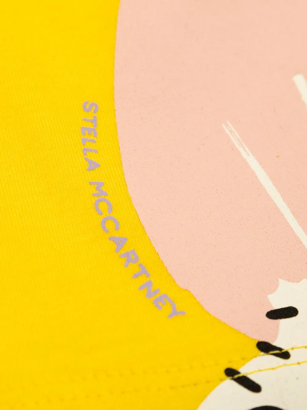 Stella McCartney Kids x Stella McCartney T-shirt Geel
