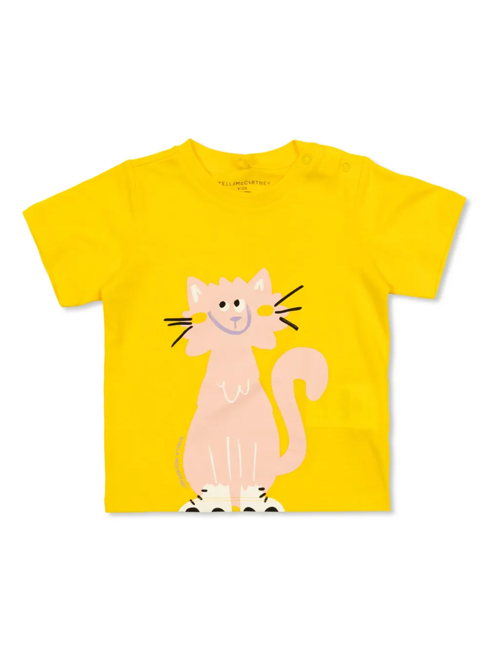 Stella McCartney Kids x Stella McCartney T-shirt Geel