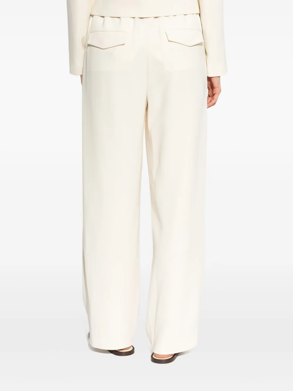 Theory Geplooide broek Wit