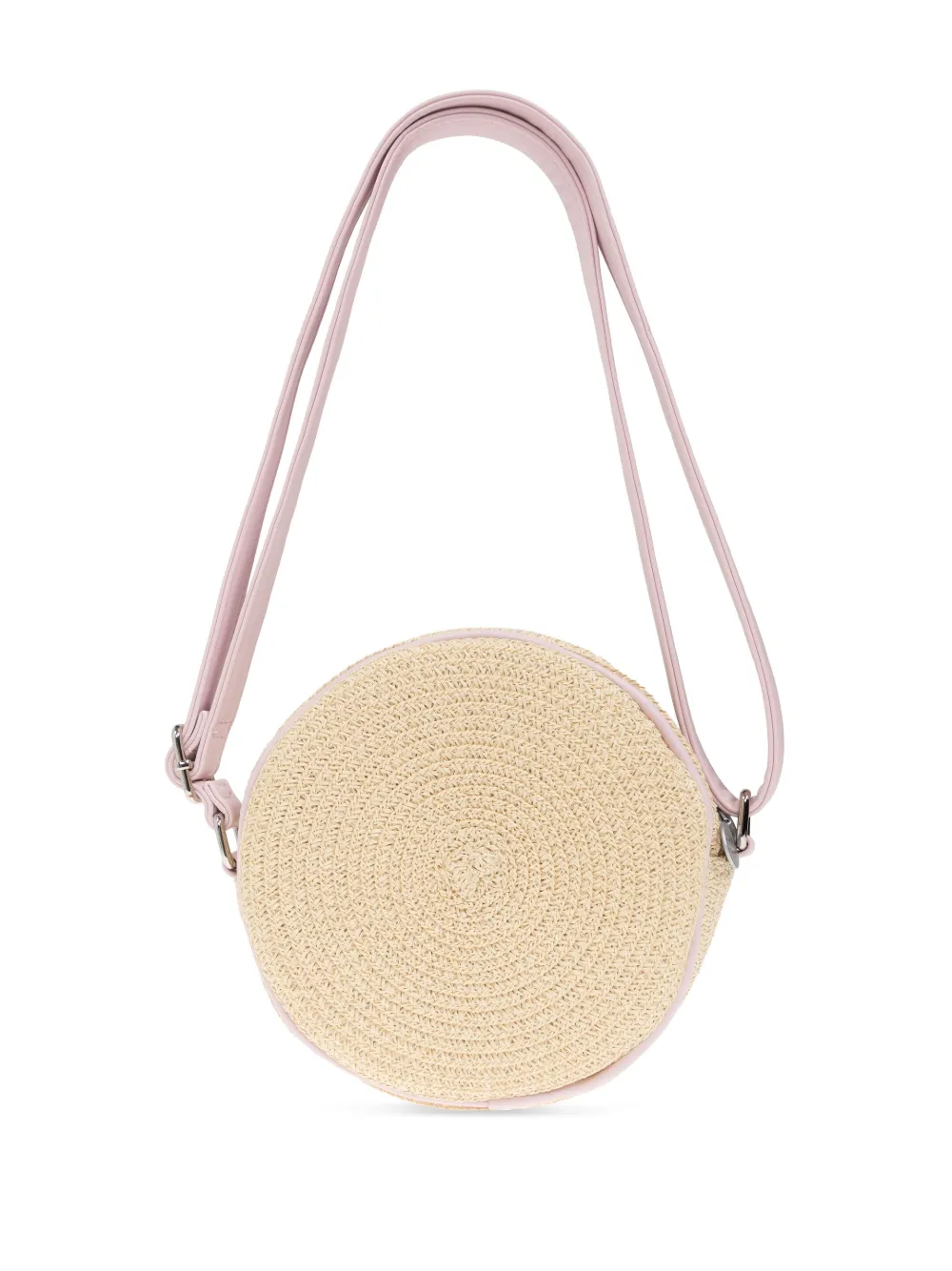 Stella Mccartney Flower Embroidered Cross Body Bag In Neutrals