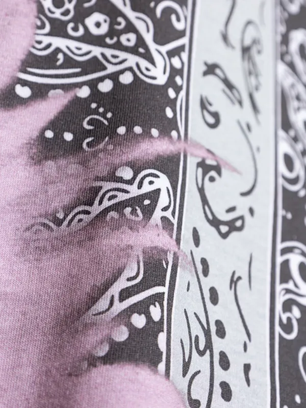 Diesel バンダナプリント Tシャツ | ピンク | FARFETCH JP