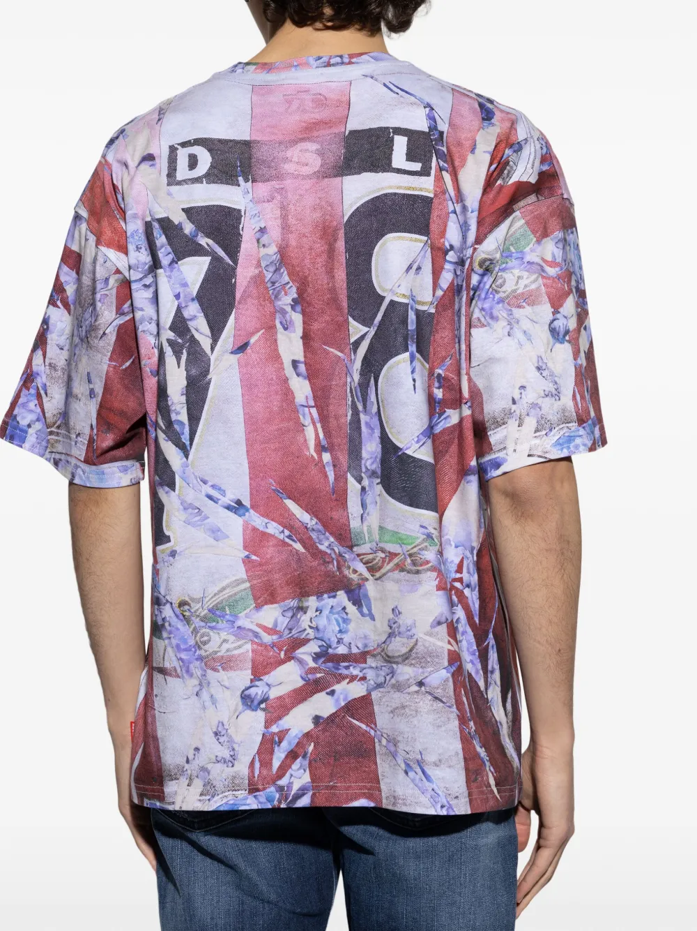DIESEL BLEACHED T-SHIRT