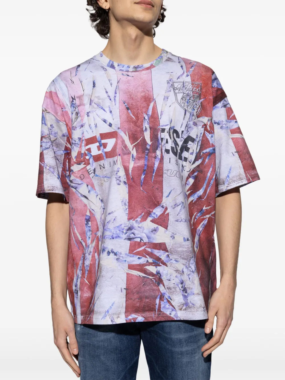 DIESEL BLEACHED T-SHIRT