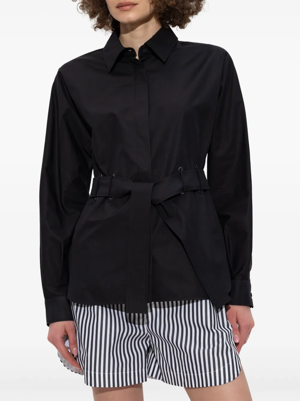 Max Mara Juglas blouse Zwart