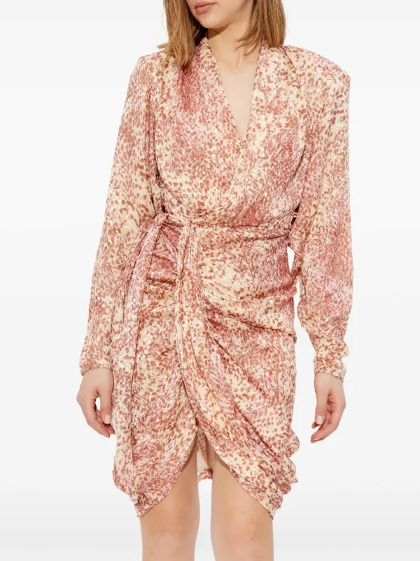 ISABEL MARANT Cleora Mini Dress | Pink | FARFETCH