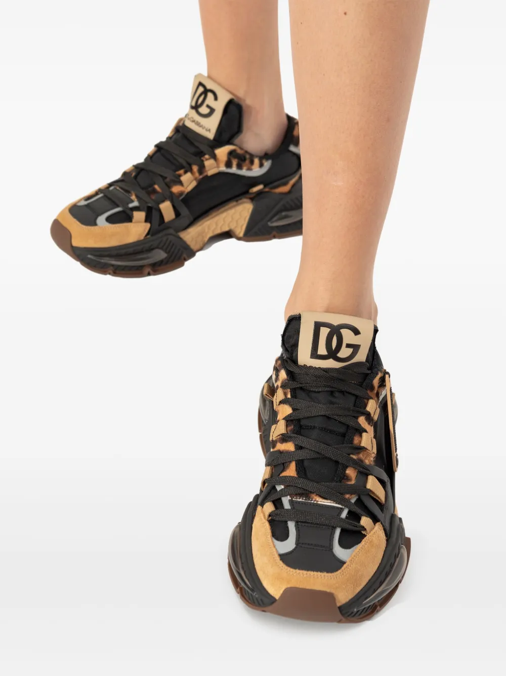 Dolce & Gabbana Airmaster Sneakers | Black | FARFETCH