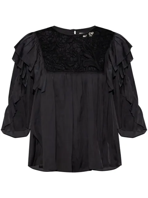 ISABEL MARANT Bestickte Bluse