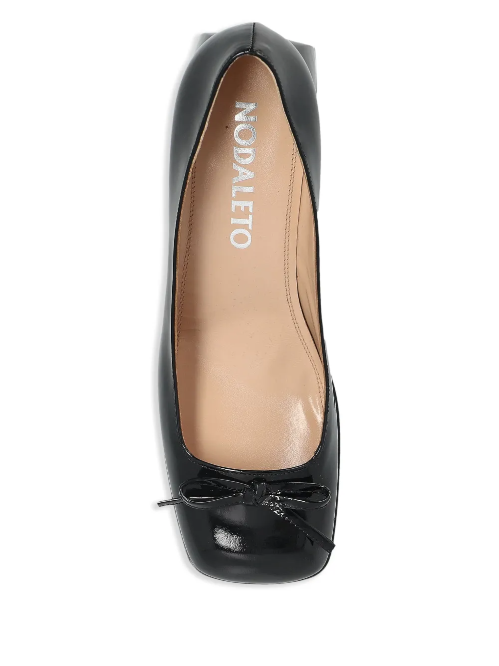 Nodaleto 50mm leren pumps Zwart