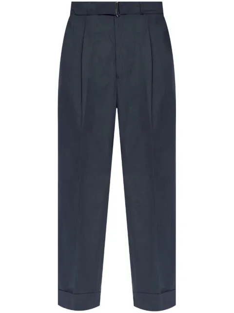 Officine Generale pantalones con cinturón