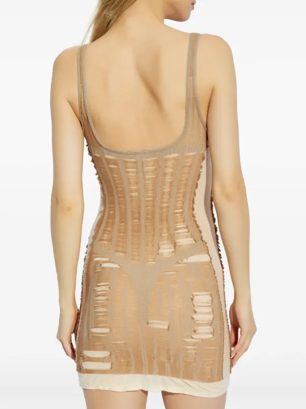 Diesel M-Calimera Mini Dress | Neutrals | FARFETCH