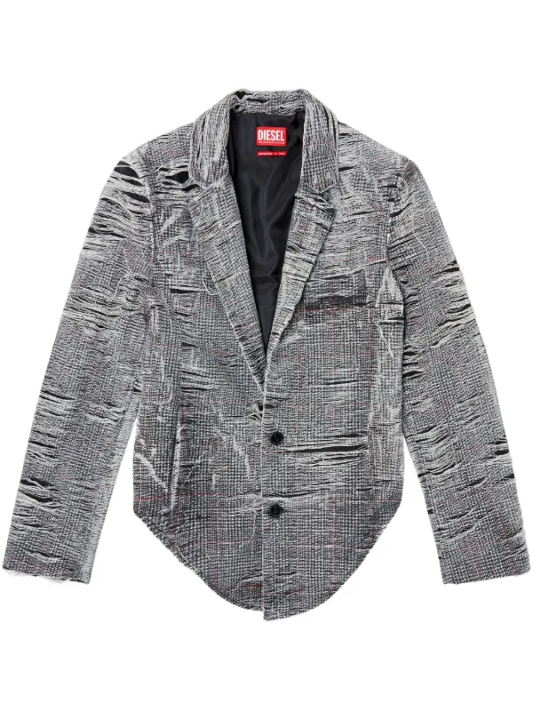 DIESEL　フード付きダークグレージャケット Lサイズ 新品タグ付き DIESEL ディーゼルジャケット コート 撥水防水加工