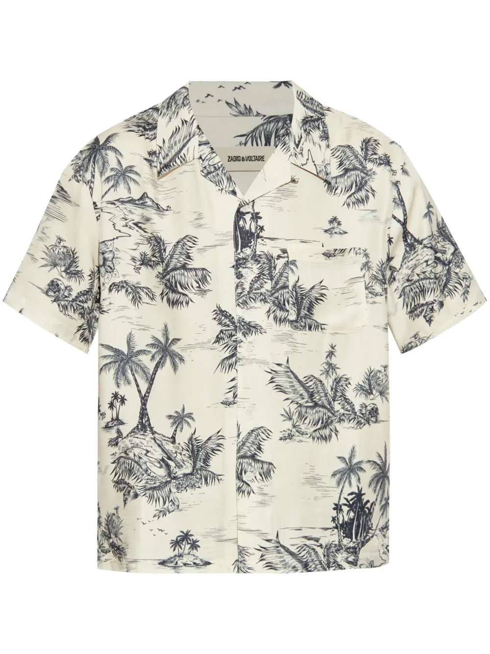 Zadig&Voltaire floral-print shirt